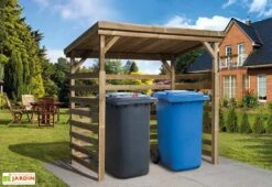 Garantia Soldes 55 Abri Buches 4 Stères Multifonctions 19 Mm (114x216x204)