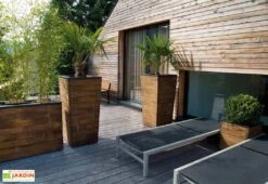 Bac à Fleurs En Bois Selekt (45x45x47) -Garantia Soldes amazone ambiance 2