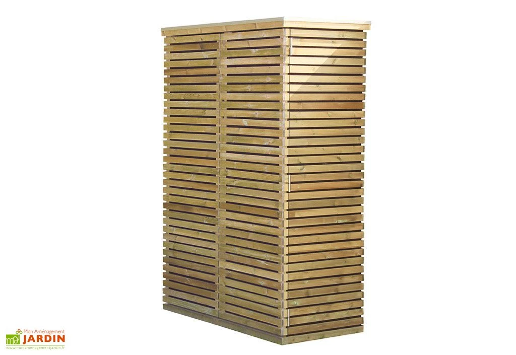 Armoire De Jardin Haute En Bois Venice (60x125x183cm) 3 Armoire De Jardin Haute En Bois Venice (60x125x183cm)