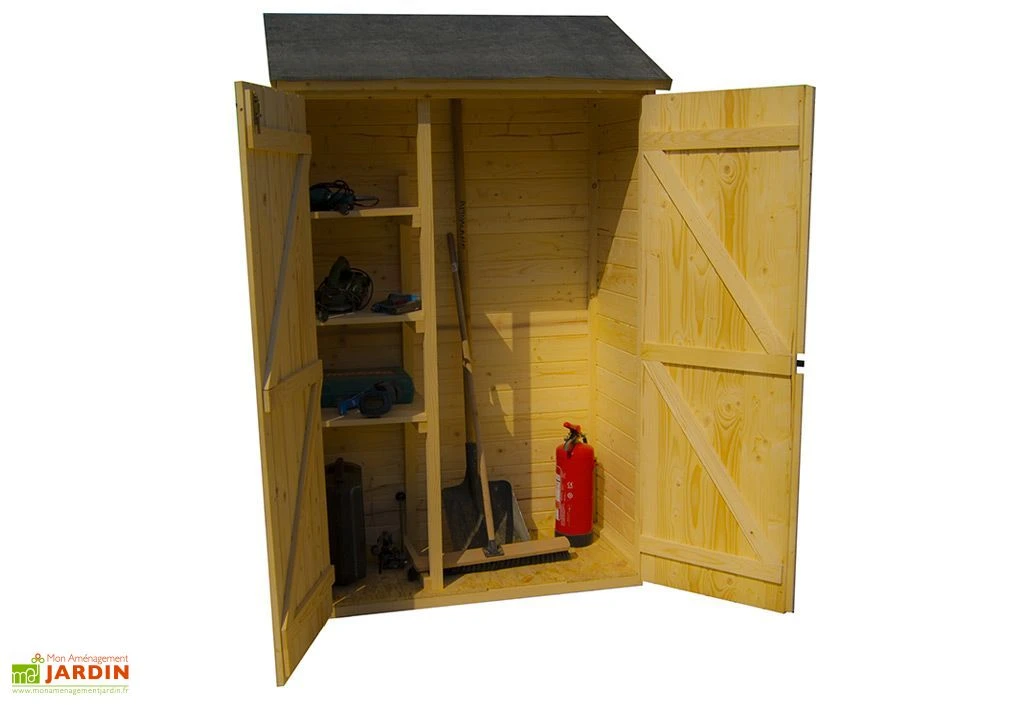 Armoire De Rangement Bois 16mm - 125 X 65 X 206 Cm 3 Armoire De Rangement Bois 16mm - 125 X 65 X 206 Cm