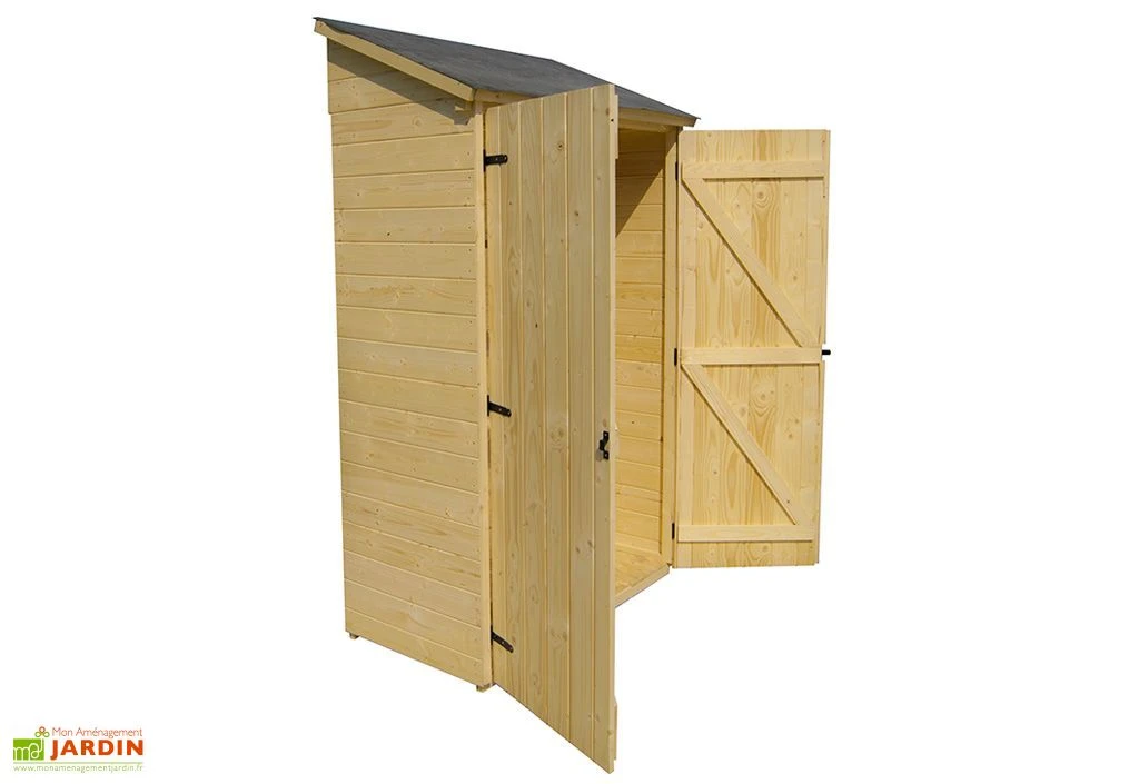 Armoire De Rangement Bois 16mm - 125 X 65 X 206 Cm 4 Armoire De Rangement Bois 16mm - 125 X 65 X 206 Cm – Image 2