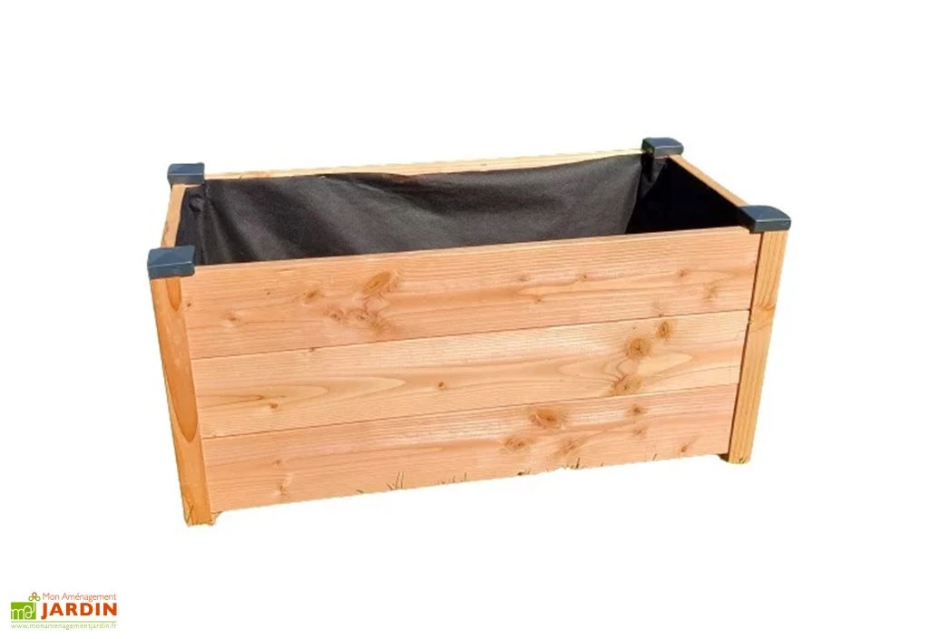 Jardinière Rectangulaire En Bois Douglas Non Traité - Premium 3 Jardinière Rectangulaire En Bois Douglas Non Traité - Premium