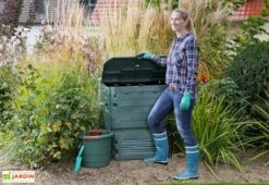 Garantia Composteur Thermo King Bac En Polypropylène + Couvercle Vert 600 L -Garantia Soldes bac composteur thermo king garantia polyethylene vert 600l 1