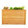Jardinière En Bois De Mélèze Bac Potager 130 X 65 X 84 Cm 1 Jardinière En Bois De Mélèze Bac Potager 130 X 65 X 84 Cm -Garantia Soldes bac potager bois 130x84cm