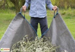 Bâche De Ramassage Jardin En Polypropylène Avec Poignées 500 X 200 Cm -Garantia Soldes bache ramassage polypropylene sobag recolte 200cm 1