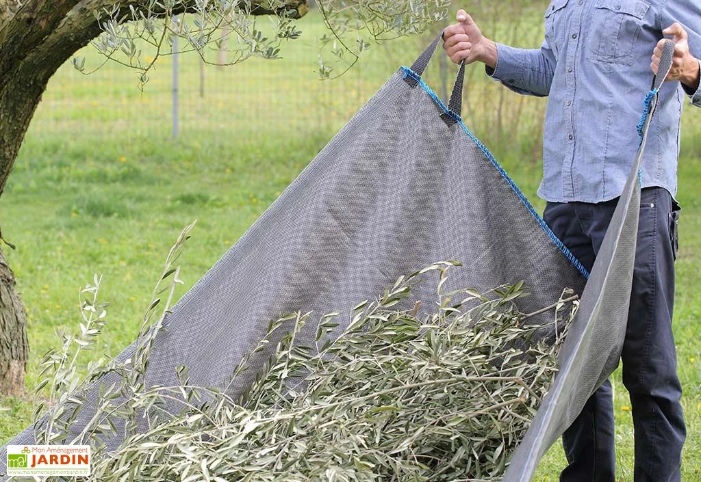Bâche De Ramassage Jardin En Polypropylène Avec Poignées 340 X 200 Cm 3 Bâche De Ramassage Jardin En Polypropylène Avec Poignées 340 X 200 Cm