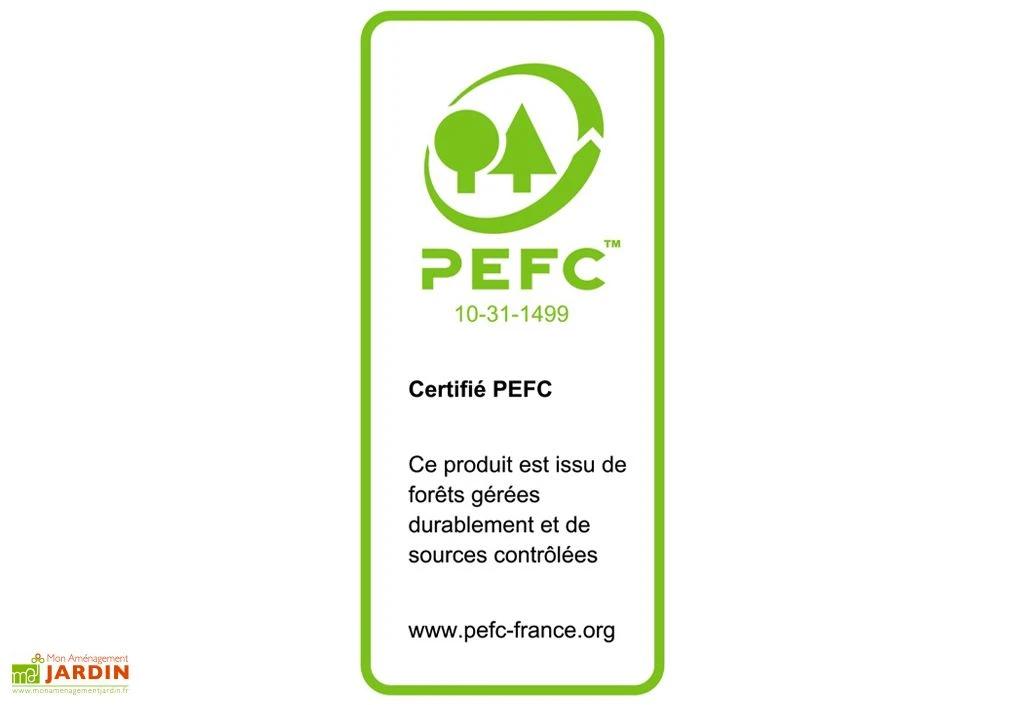 Armoire De Jardin En Bois Traité THT Avec étagères 1,76 X 1,84 M 6 Armoire De Jardin En Bois Traité THT Avec étagères 1,76 X 1,84 M – Image 4