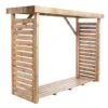Abri Range Bûche En Bois Traité 2,8 M³ - Dallas XL -Garantia Soldes bucher dallas xl 1