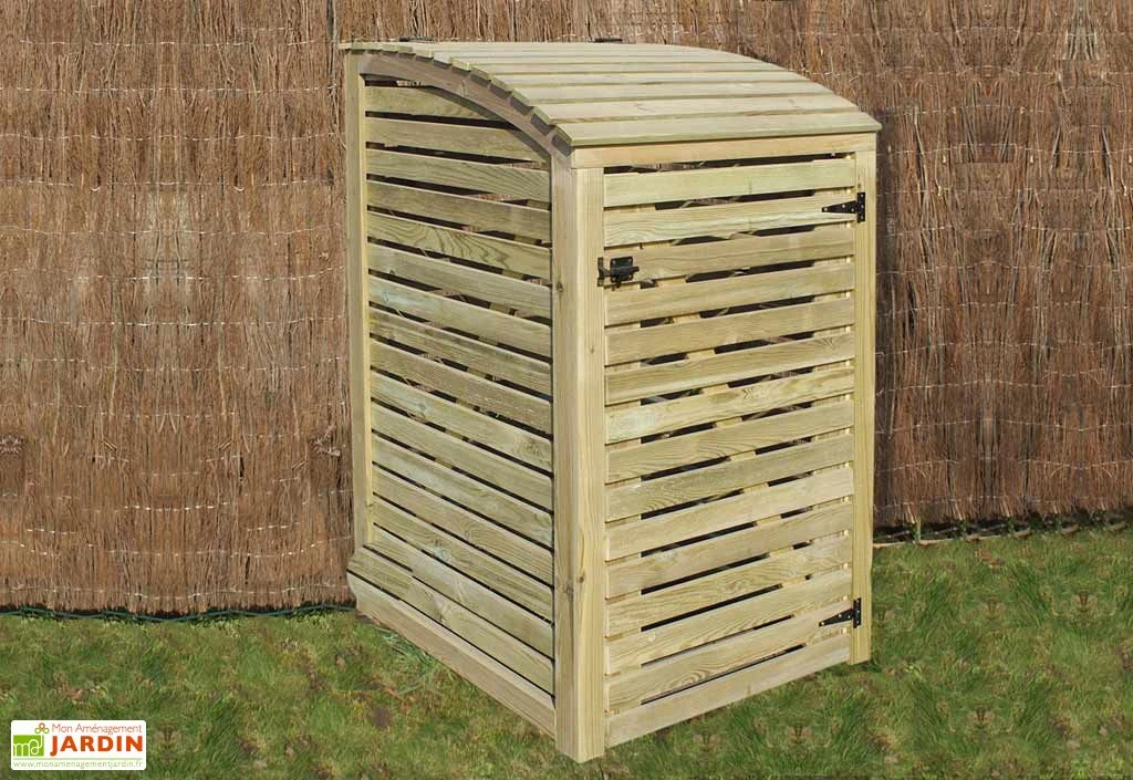 Cache-Poubelle Simple En Pin Autoclave Swing E (88x75x137cm) 4 Cache-Poubelle Simple En Pin Autoclave Swing E (88x75x137cm) – Image 2