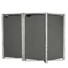 Cache-poubelle Double En Acier Et Composite Aluminium 139 X 80 X 115 Cm 1 Cache-poubelle Double En Acier Et Composite Aluminium 139 X 80 X 115 Cm -Garantia Soldes cache poubelle double acier aluminium gris