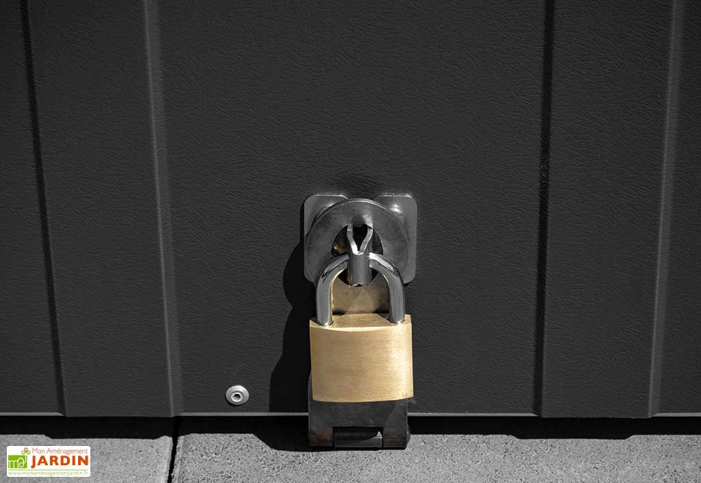 Abri à Vélos En Acier Galvanisé Anthracite 1,74 M² 8 Abri à Vélos En Acier Galvanisé Anthracite 1,74 M² – Image 6