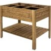 Carré Potager En Bois Autoclave Sur Pieds 120 X 80 Cm H. 88 Cm - Ventspils 1 Carré Potager En Bois Autoclave Sur Pieds 120 X 80 Cm H. 88 Cm - Ventspils -Garantia Soldes carre potager bois sureleve ekju 253478
