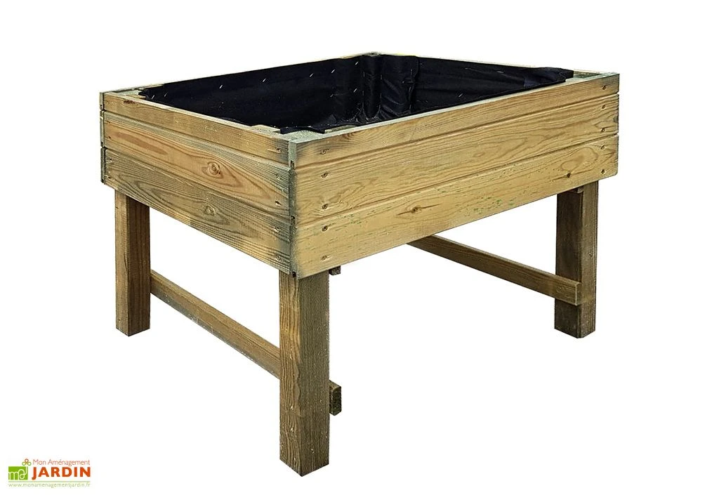 Carré Potager En Bois Pour Enfant 60 X 50 X 50,5 Cm 3 Carré Potager En Bois Pour Enfant 60 X 50 X 50,5 Cm