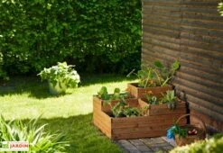 Carré Potager En Bois Autoclave à étages 4 Compartiments - 90 X 90 X 46 Cm 11 Carré Potager En Bois Autoclave à étages 4 Compartiments - 90 X 90 X 46 Cm -Garantia Soldes carre potager jardin