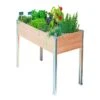 Potager Sur Pied En Bois Douglas 19 Mm – 100 X 45 X 80 Cm -Garantia Soldes carre potager sur pieds bois 19mm douglas france 100x45cm 2