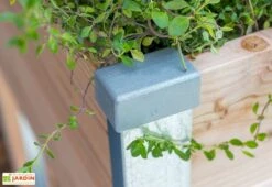 Potager Sur Pied En Bois Douglas 19 Mm – 100 X 45 X 80 Cm -Garantia Soldes carre potager sur pieds bois 19mm douglas france 100x45cm