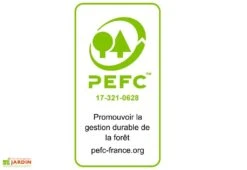 Potager Sur Pied En Bois Douglas 19 Mm – 100 X 45 X 80 Cm -Garantia Soldes carre potager sur pieds bois 19mm douglas france 100x45cm 3