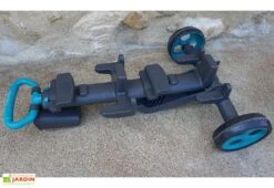 Chariot à Roulettes Pour Paniers De Récolte Kajo 15 L - Kaba -Garantia Soldes chariot roulettes panier pliable bleu