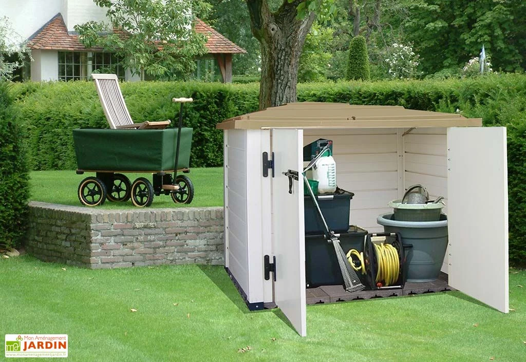 Coffre De Rangement Multifonction En PVC 1100L 122x82x130cm 4 Coffre De Rangement Multifonction En PVC 1100L 122x82x130cm – Image 2