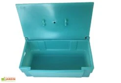 Coffre De Jardin Avec Poignées – 100 L -Garantia Soldes coffre jardin 100l bleu
