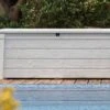 Coffre De Jardin Et Piscine Keter Blanc En Résine – Pool Box 455 L