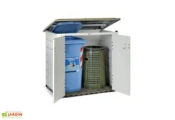 Coffre De Rangement Multifonction En PVC 1100L 122x82x130cm 12 Coffre De Rangement Multifonction En PVC 1100L 122x82x130cm -Garantia Soldes coffre rangement jardin resine 1100l box evo 100 garofalo 1