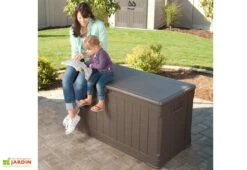 Lifetime Coffre De Rangement Polyéthylène 439L (128x64x67) 13 Lifetime Coffre De Rangement Polyéthylène 439L (128x64x67) -Garantia Soldes coffre rangement resine lifetime 2