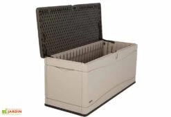 Coffre De Rangement Intérieur/Extérieur En Polyéthylène 492L Lifetime (152x61x67cm) -Garantia Soldes coffre resine lifetime 60012 5