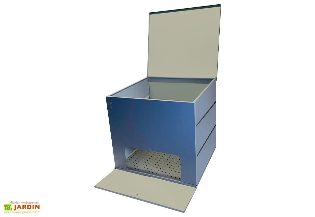 Composteur En Métal LP Design - 70 X 140 Cm 4 Composteur En Métal LP Design - 70 X 140 Cm – Image 2