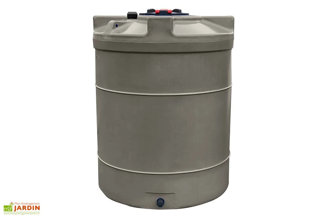 Cuve De Stockage D’eau En Polyéthylène Avec Sonde De Remplissage – 3000 L 4 Cuve De Stockage D’eau En Polyéthylène Avec Sonde De Remplissage – 3000 L – Image 2