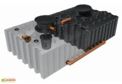 Cuve De Récupération D’eau De Pluie Enterrée – 10 000 L Plate -Garantia Soldes cuve eau pluie enterree plate greenlife 10000l biovitor