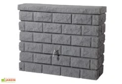 Garantia Cuve Récupération D'Eau Pluie Murale Rocky 400L -Garantia Soldes cuve murale 400 l grise