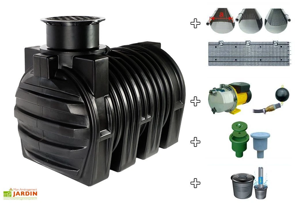 Cuve Recuperateur Eau Purist 3400 L 3 Cuve Recuperateur Eau Purist 3400 L