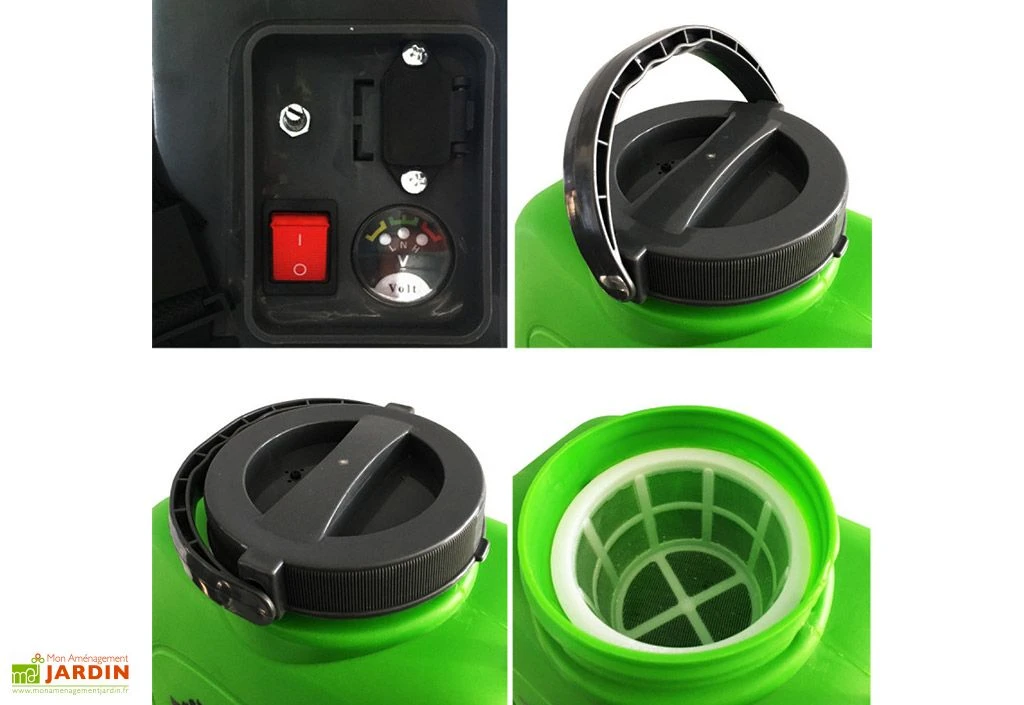 IRIS Pulvérisateur électrique à Batterie Lithium 12 V / 8 Ah – 16 L 5 IRIS Pulvérisateur électrique à Batterie Lithium 12 V / 8 Ah – 16 L – Image 3