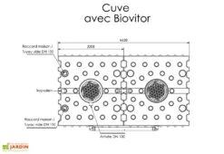Cuve De Récupération D’eau De Pluie Enterrée – 8000 L Plate -Garantia Soldes dimensions cuve 8000l greenlife biovitor