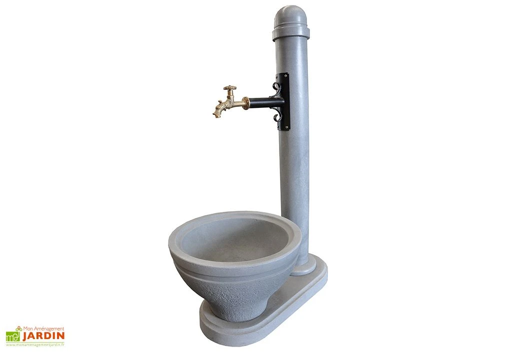 Roto Fontaine De Jardin En Polyéthylène Avec Robinet Apolo – 60 X 70 X 130 Cm 3 Roto Fontaine De Jardin En Polyéthylène Avec Robinet Apolo – 60 X 70 X 130 Cm