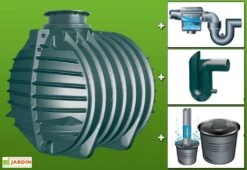 Kit Cuve Recuperateur Eau Enterree 6000 L 11 Kit Cuve Recuperateur Eau Enterree 6000 L -Garantia Soldes g0000828