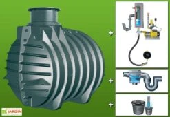 Cuve Recuperateur Eau Clever M 4500 L -Garantia Soldes g0001368 01