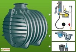 Cuve Recuperateur Eau Clever A 6000 L -Garantia Soldes g0001372 01