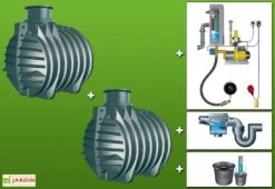 Cuve Recuperateur Eau Clever A 9000 L -Garantia Soldes g0002064 01