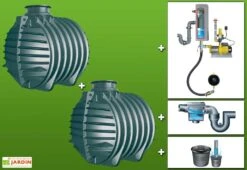 Cuve Recuperateur Eau Clever M 12000 L -Garantia Soldes g0002067 01b