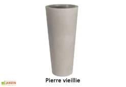 Pot De Fleurs Polyéthylène Hydra H85 Ø39 (pls. Coloris) -Garantia Soldes grand vase pot fleur jardin rotomoule hydra 85cm 2