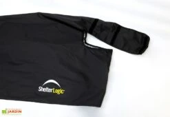 Porte-bûches En Acier Inoxydable Avec Housse En Polyester – 126 Cm -Garantia Soldes housse polyester bucher