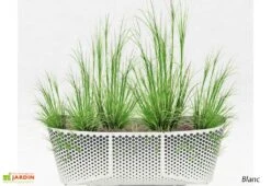 Jardinière En Métal – 118 X 40 Cm -Garantia Soldes jardinie re rectangle