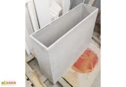 Jardinière En Béton Fibré 100 X 80 Cm– Terrace 100 -Garantia Soldes jardinie re rectangulaire be ton fibre 04
