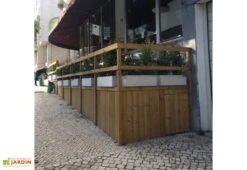 Jardinière En Béton Fibré Balko 100 - 100 X 25 X 25 Cm -Garantia Soldes jardiniere balko blive 1