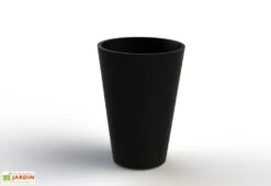 Jardinière En Béton Fibré Conik 50 – Ø 50 X 70 Cm 7 Jardinière En Béton Fibré Conik 50 – Ø 50 X 70 Cm -Garantia Soldes jardiniere beton conik 50 noir