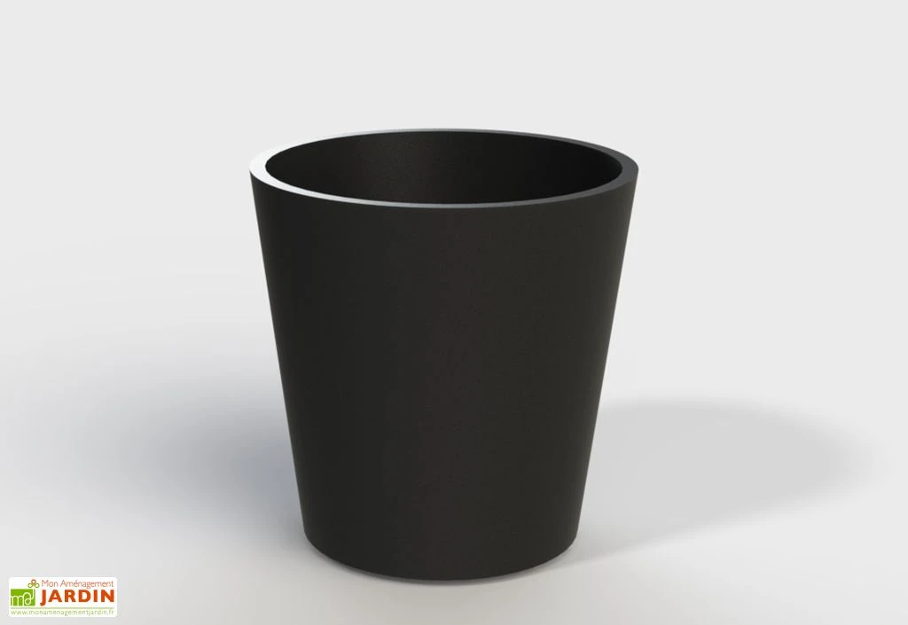 Jardinière En Béton Fibré Conik 50 – Ø 50 Cm 5 Jardinière En Béton Fibré Conik 50 – Ø 50 Cm – Image 3