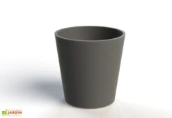 Jardinière En Béton Fibré Conik 60 – Ø 60 Cm