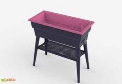 Jardinière Calipso Maxi 40L Double Paroi + Réserve D'Eau H80cm -Garantia Soldes jardiniere calipso maxi 7